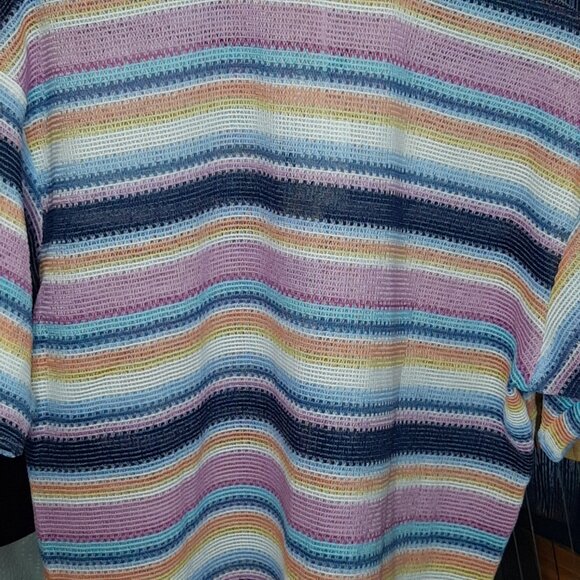 NWT!! DAVI & DANI Summer Vibe Striped Shirt - Picture 6 of 11